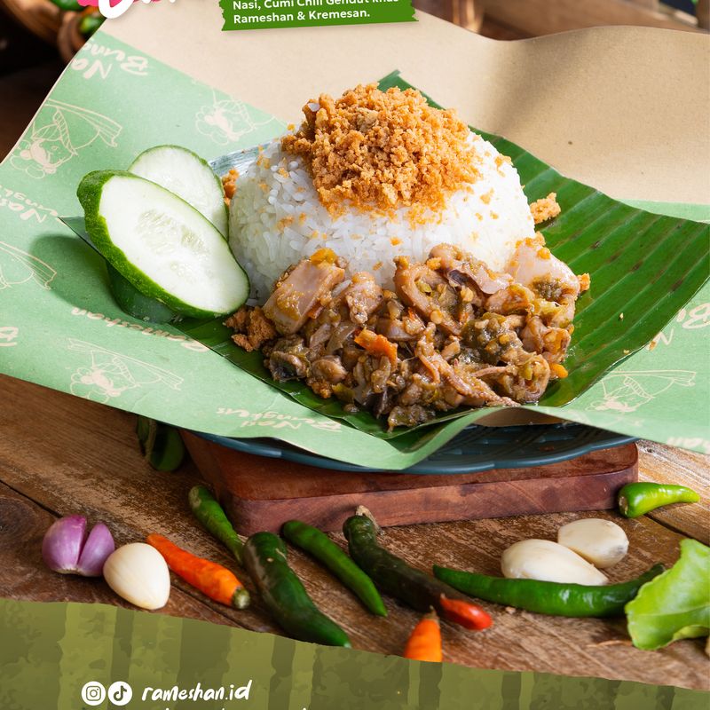 Nasi Cumi Chili Gendut Rameshan