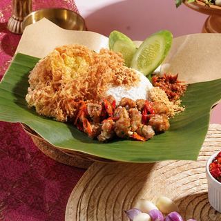 Nasi Ayam Cabe Garam